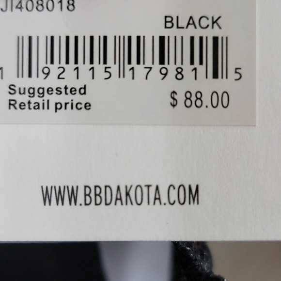 JACK by BB Dakota Nothin to Mesh With Black Floral Embroidered Skater Dress NEW - Picture 7 of 10